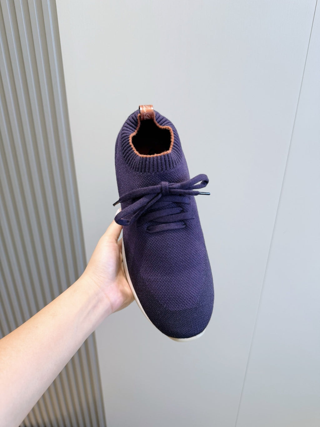 Loro Piana 360 LP Flexy Walk Sneaker Navy Blue
