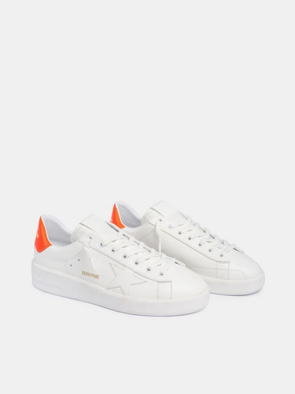 Golden Goose Purestar Sneaker White/Orange