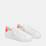 Golden Goose Purestar Sneaker White/Orange