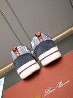 Loro Piana Newport Walk Sneaker Grey .