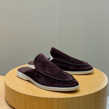 Loro Piana Babouche Walk Mule Brown