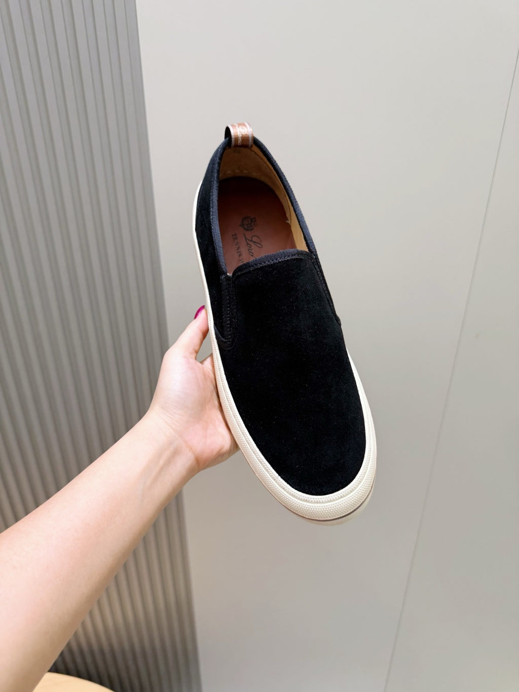Loro Piana Sneaker Black/White
