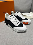 Hermès Jet Sneaker Black/White