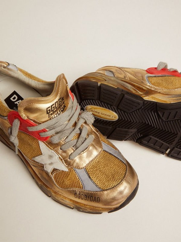 Golden Goose Dad-Star Sneaker Gold