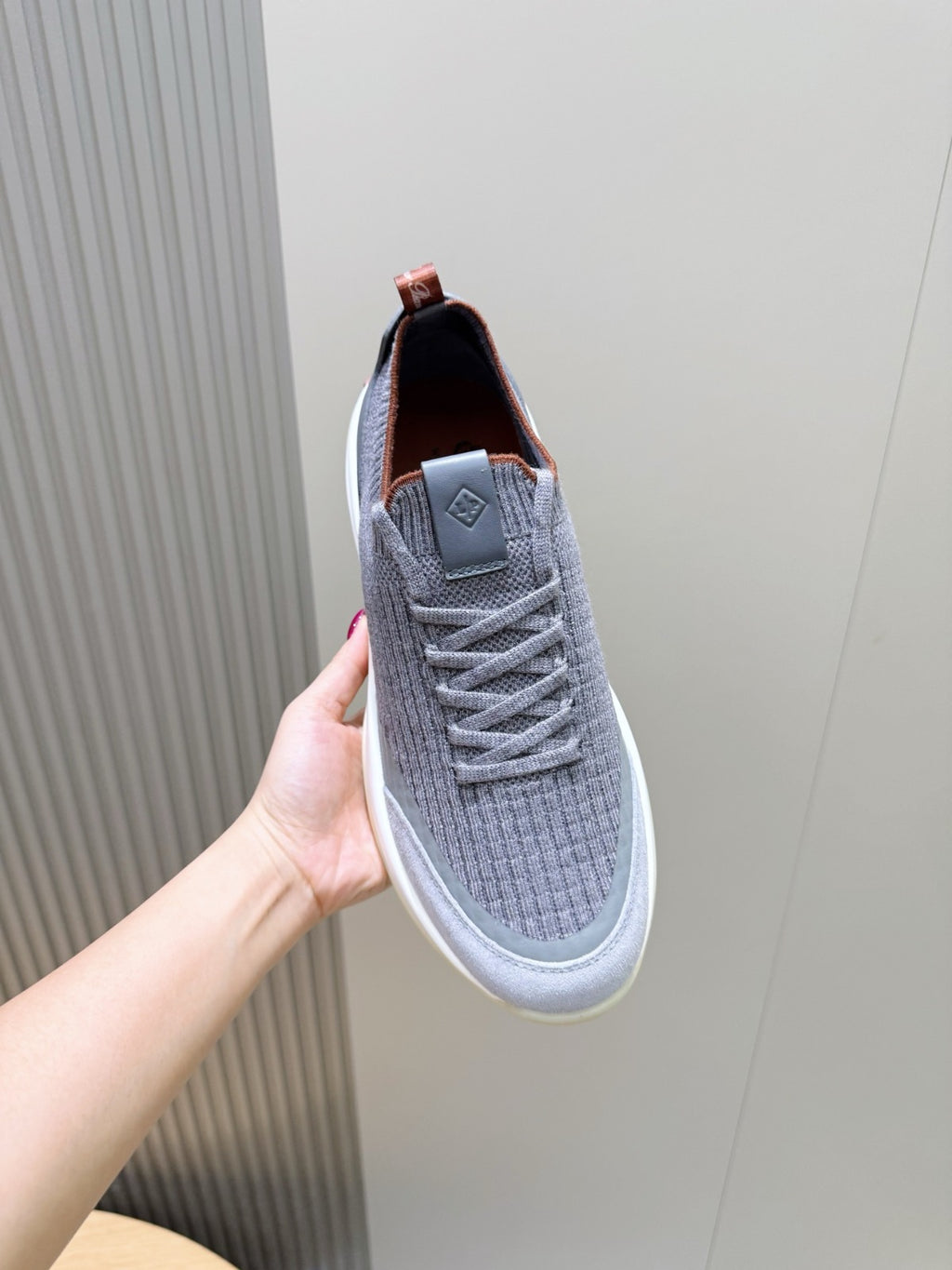 Loro Piana 410 LP Walk Sneaker Grey