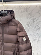Moncler Maya Matte Jacket Brown