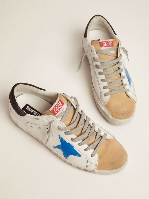 Golden Goose Super-Star Sneaker White/Blue