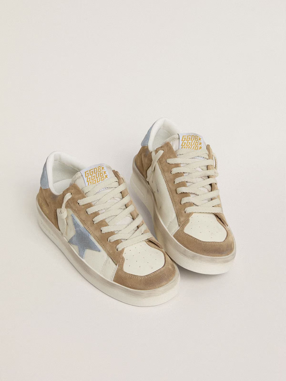 Golden Goose Stardan Sneaker White/Beige/Blue