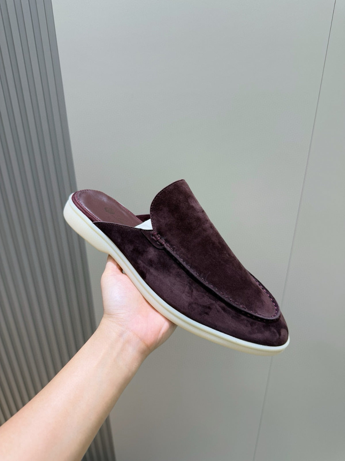 Loro Piana Babouche Walk Mule Brown