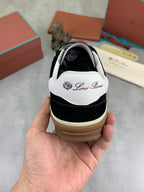 Loro Piana Tennis Walk Sneaker Black/White .