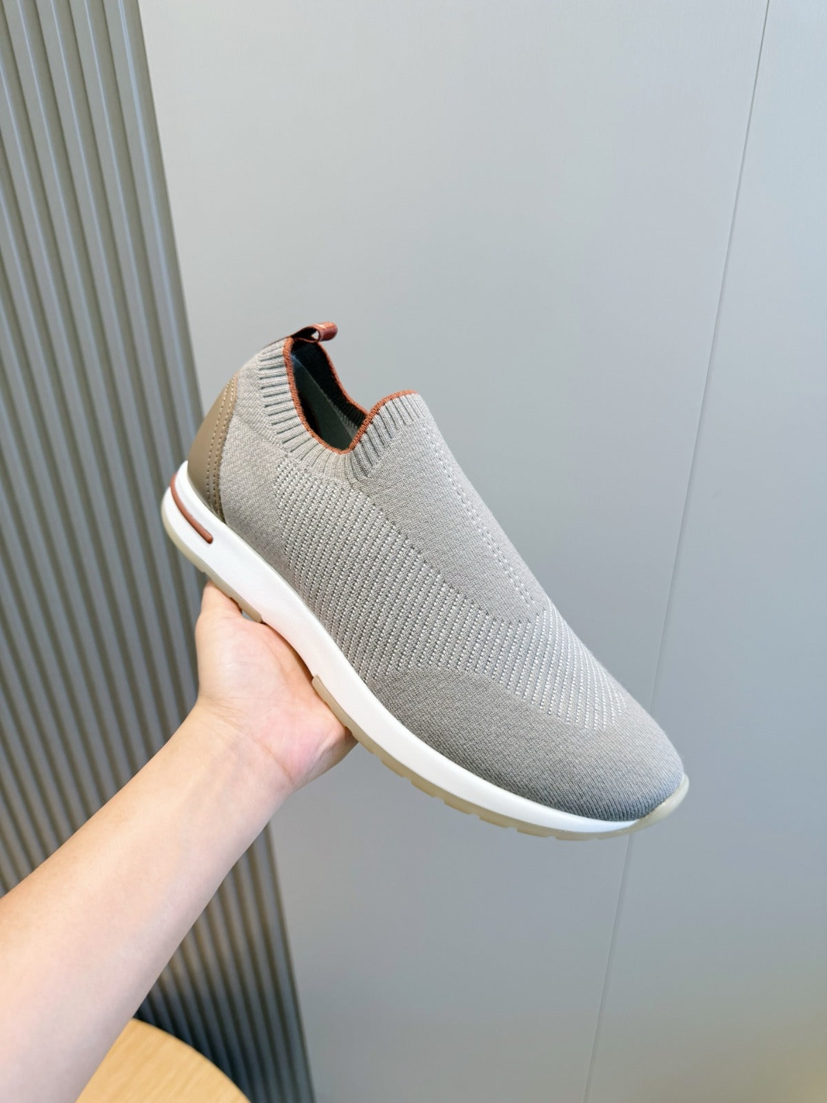 Loro Piana 360 LP Flexy Walk Sneaker Grey/Brown