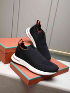 Loro Piana 360 flexy Walk Sneaker Black/Brown .