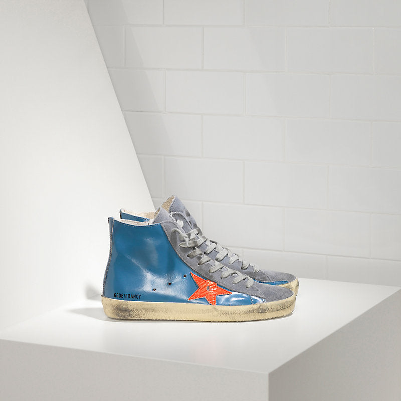 Golden Goose Francy Sneaker Blue/Orange