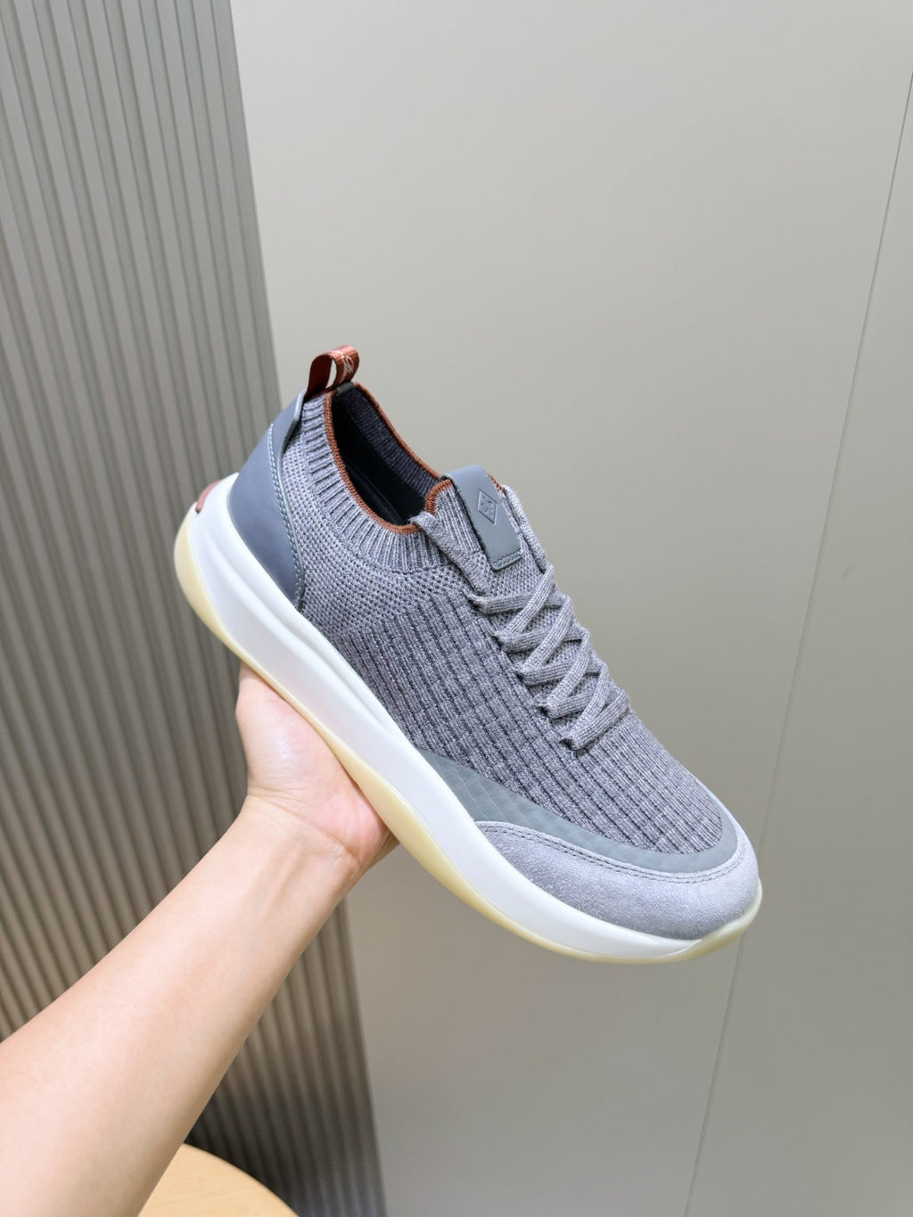 Loro Piana 410 LP Walk Sneaker Grey
