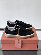 Loro Piana Tennis Walk Sneaker Black .