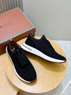 Loro Piana Week End Walk Sneaker Black