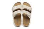 Birkenstock Arizona Suede Leather Sandal Taupe
