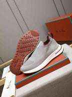 Loro Piana 360 LP Flexy Walk Sneaker Grey/Brown .