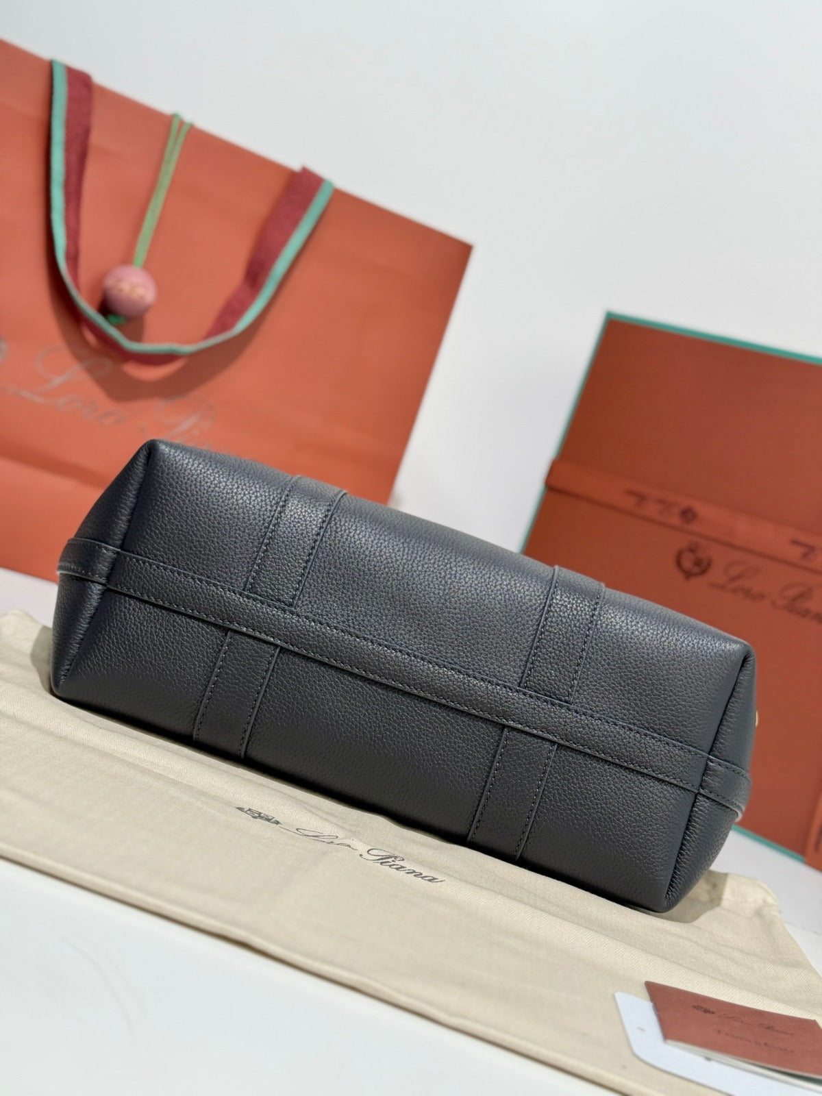 Loro Piana Ghiera Tote Bag Black