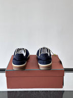 Loro Piana Tennis Walk Sneaker Navy Blue .