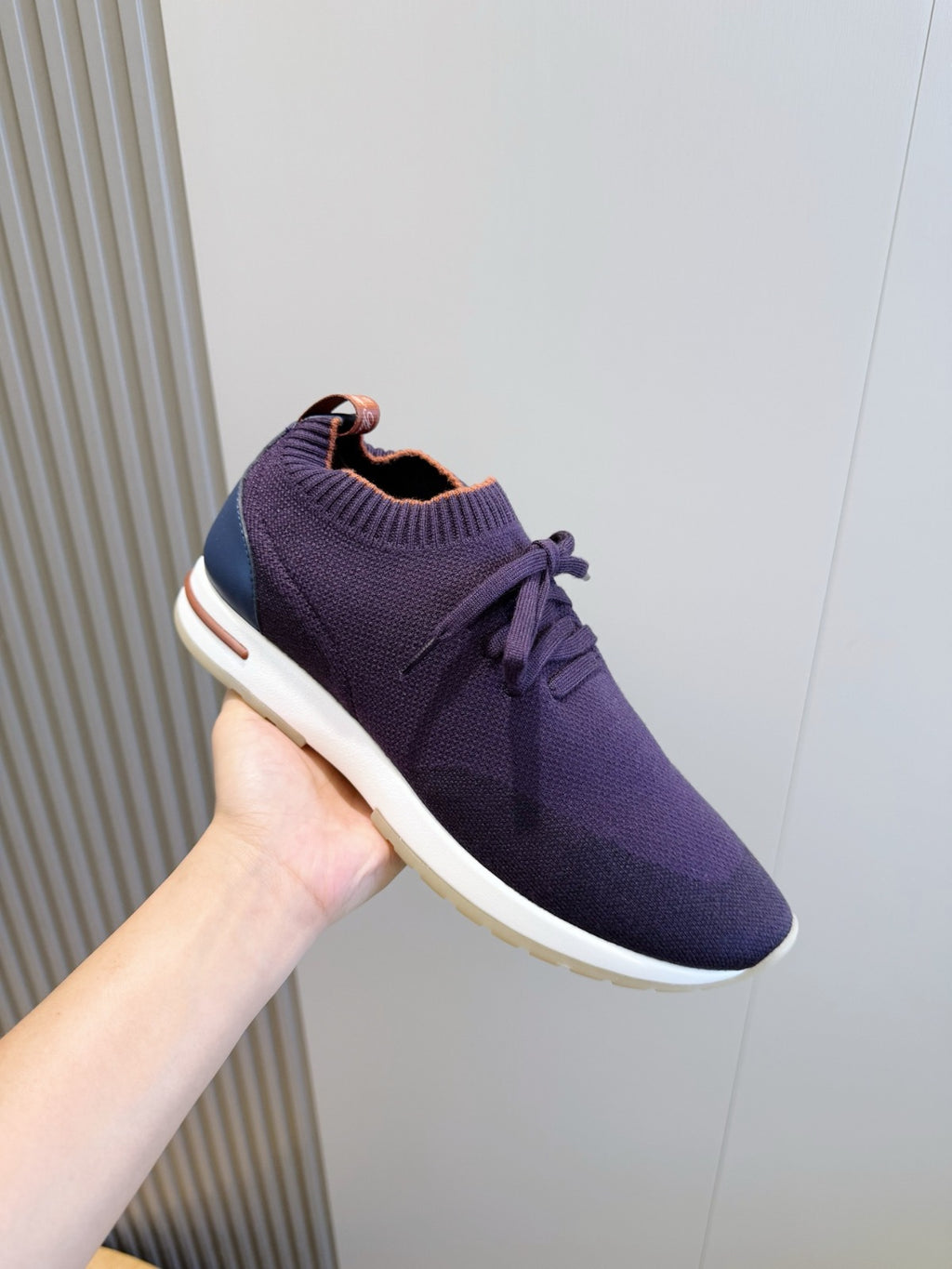 Loro Piana 360 LP Flexy Walk Sneaker Navy Blue