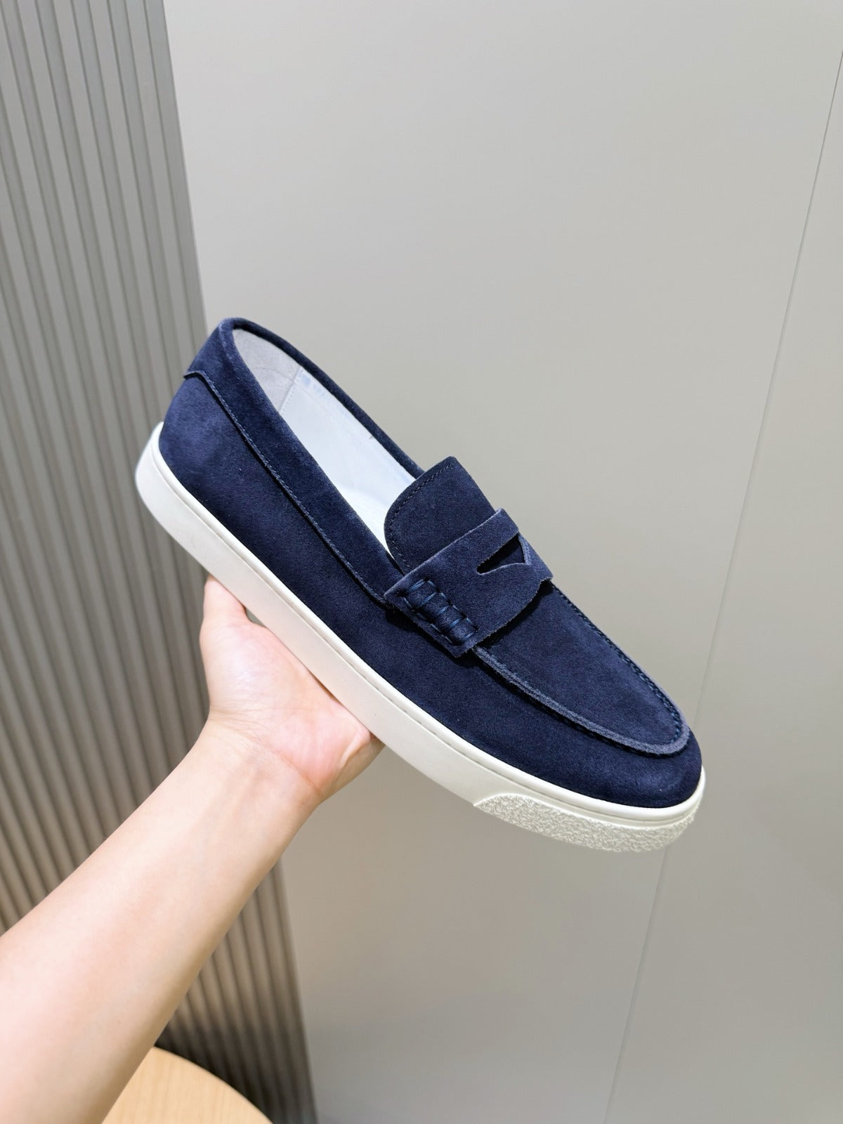 Brunello Cucinelli Loafer Navy Blue