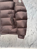 Moncler Maya Matte Jacket Brown