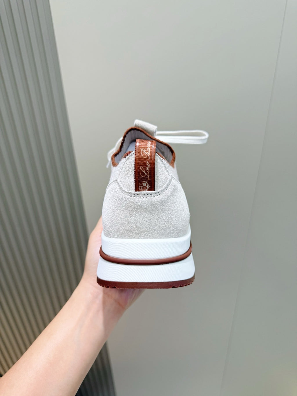 Loro Piana Week End Walk Sneaker White