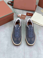 Loro Piana Tennis Walk Sneaker Grey .
