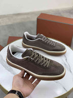 Loro Piana Tennis Walk Sneaker light Brown .
