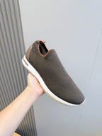 Loro Piana 360 LP Flexy Walk Sneaker Olive Green/Brown