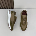 Loro Piana Week End Walk Sneaker Olive Brown .