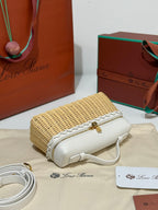 Loro Piana Bag Beige/White