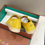 Loro Piana Summer Charms Walk Loafer Yellow