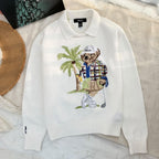 Ralph Lauren Polo Bear Performance Sweater All Cream
