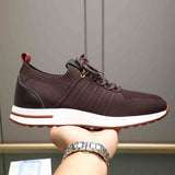 Loro Piana 360 LP Flexy Walk Sneaker Redwine White .