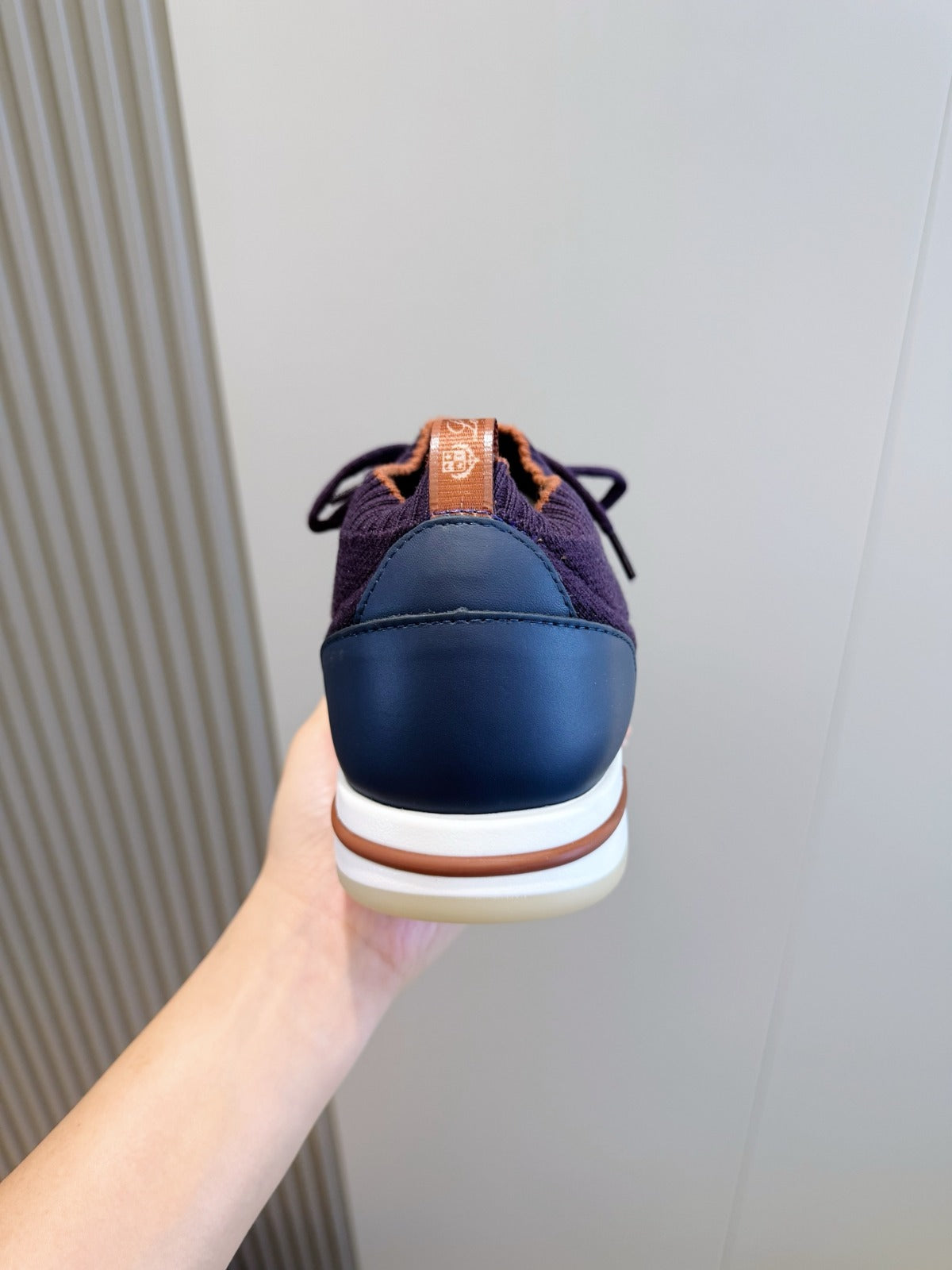 Loro Piana 360 LP Flexy Walk Sneaker Navy Blue