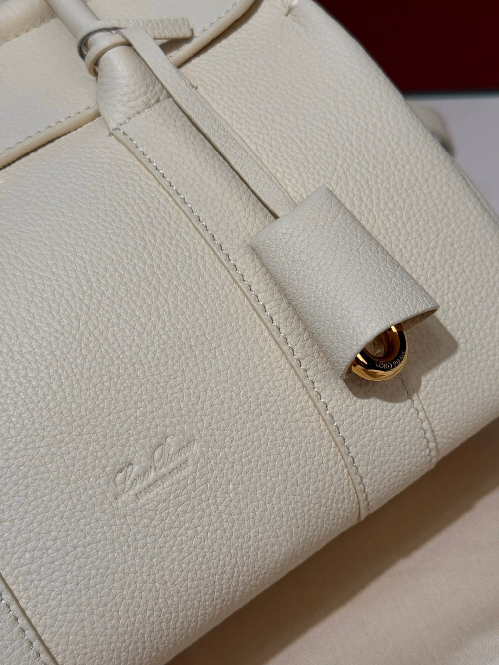 Loro Piana Loom L25 Bag All Ivory