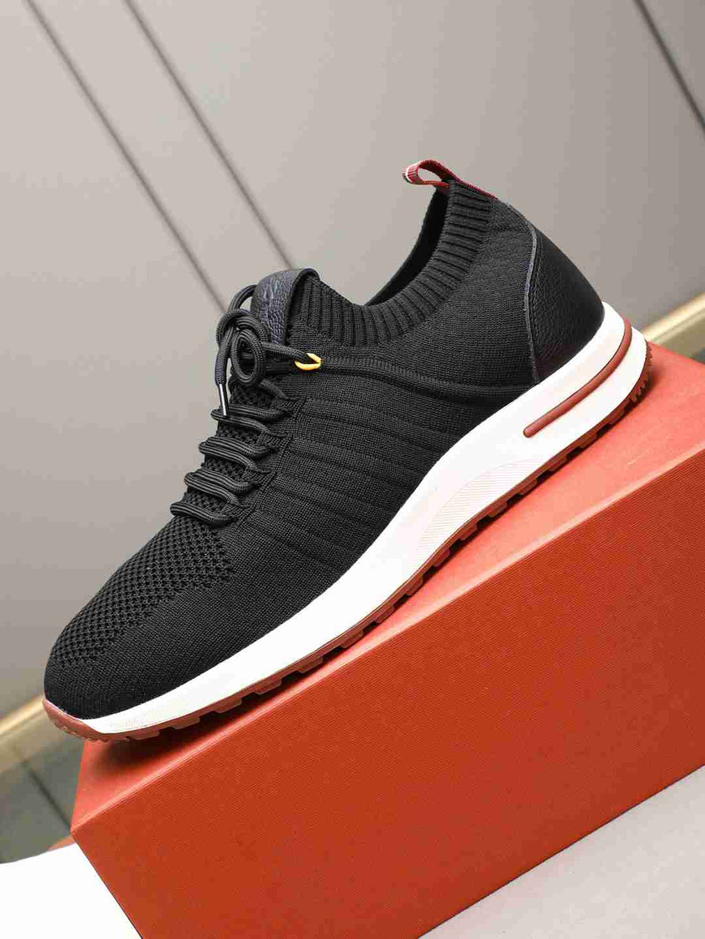 Loro Piana 360 LP Flexy Walk Sneaker Black/White