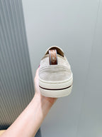 Loro Piana Tennis Walk Sneaker Beige