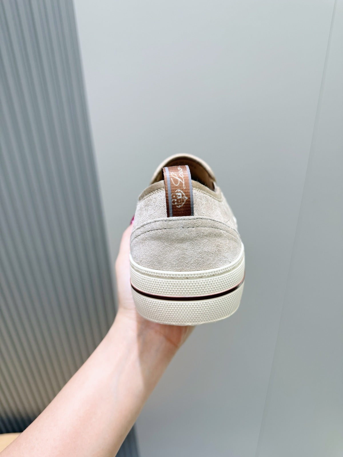 Loro Piana Tennis Walk Sneaker Beige