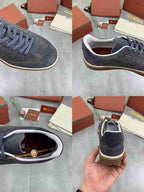 Loro Piana Tennis Walk Sneaker Grey .