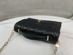 Dior My Dior Top Handle Bag Black .