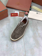 Loro Piana Tennis Walk Sneaker light Brown .
