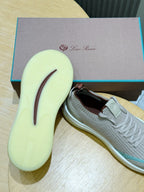 Loro Piana 410 LP Walk Sneaker Beige/Light Blue