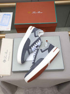 Loro Piana Newport Walk Sneaker Grey .