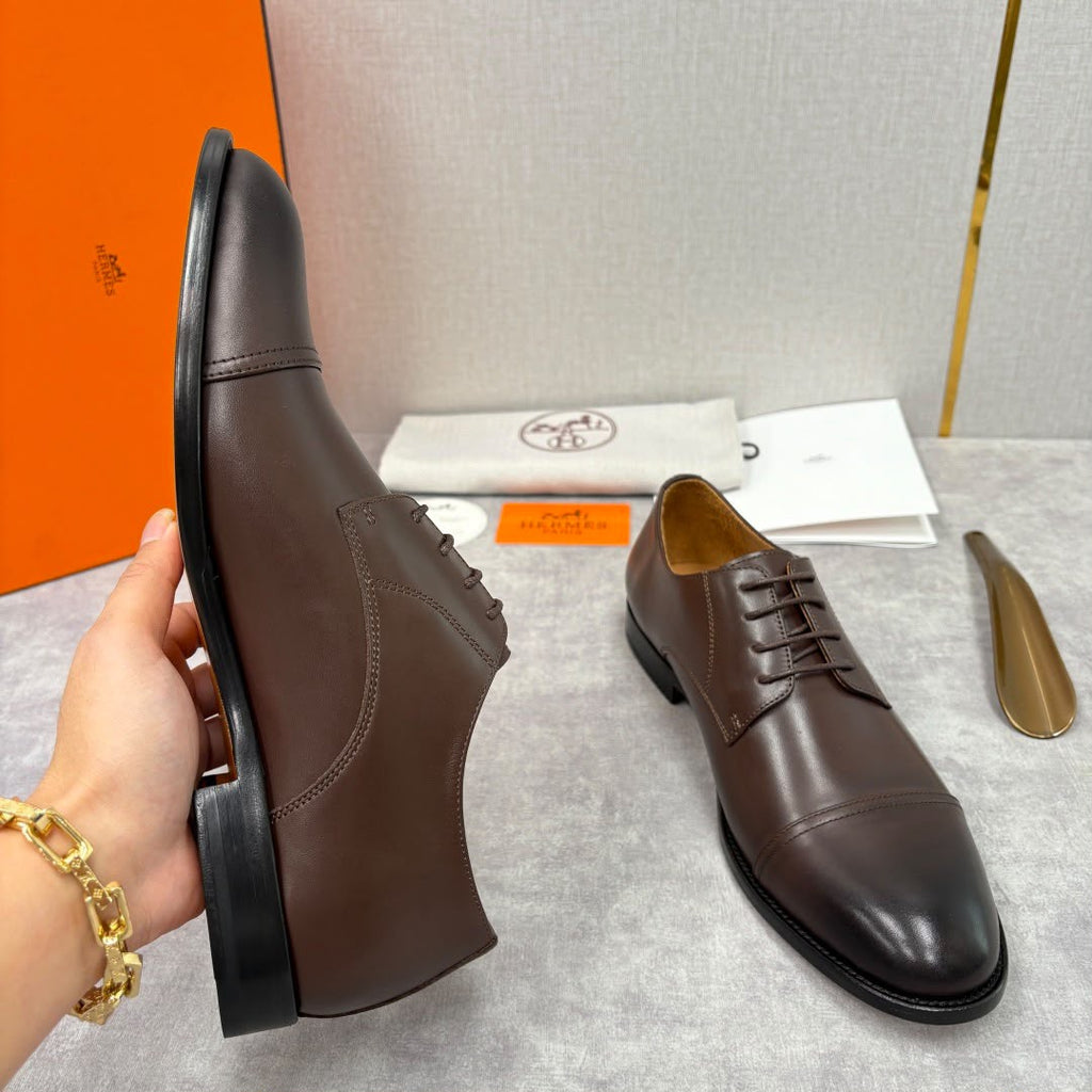 Hermès Lawrence Shoe Brown