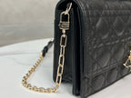 Dior My Dior Top Handle Bag Black .