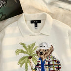 Ralph Lauren Polo Bear Performance Sweater All Cream