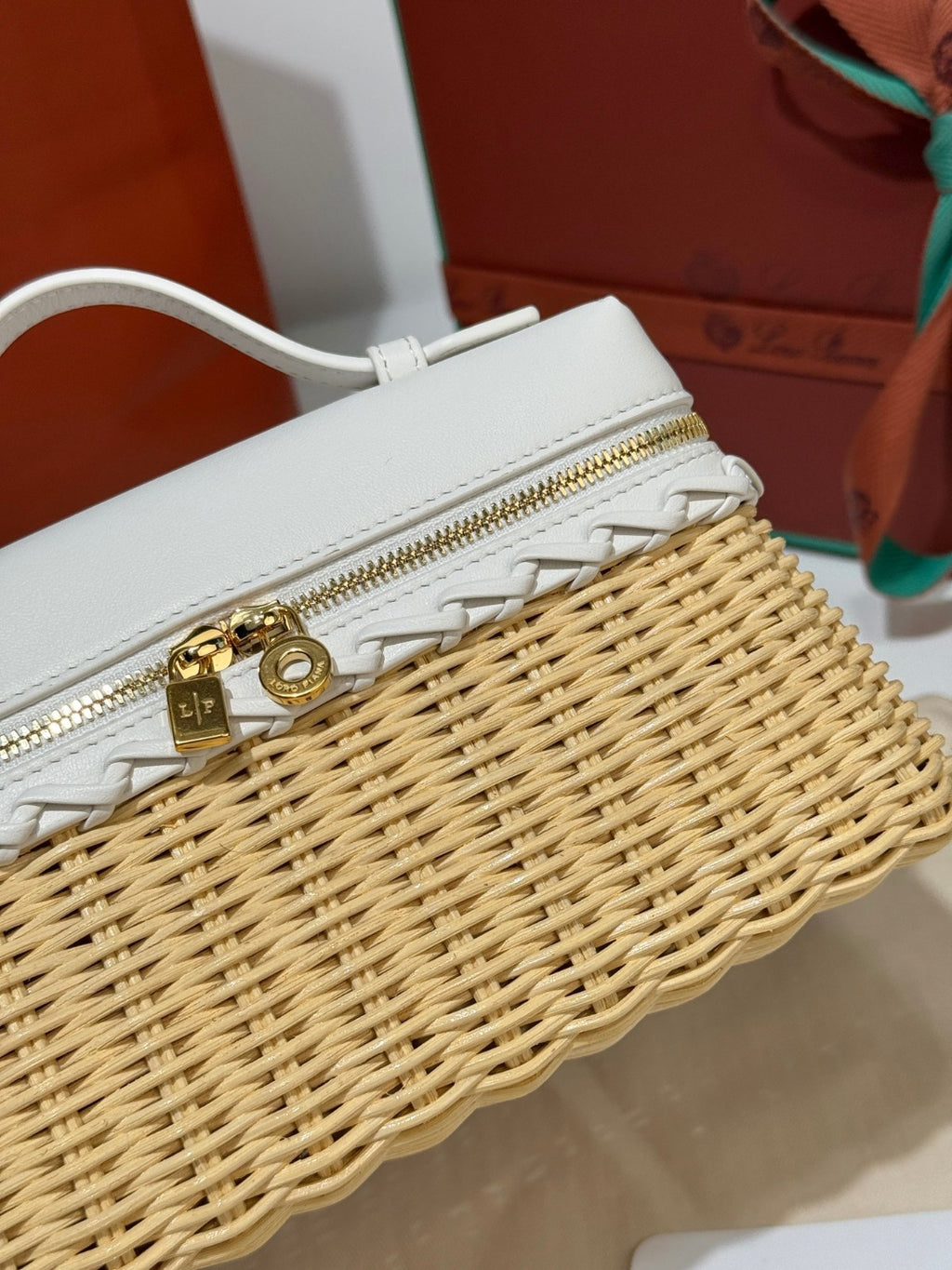 Loro Piana Bag Beige/White